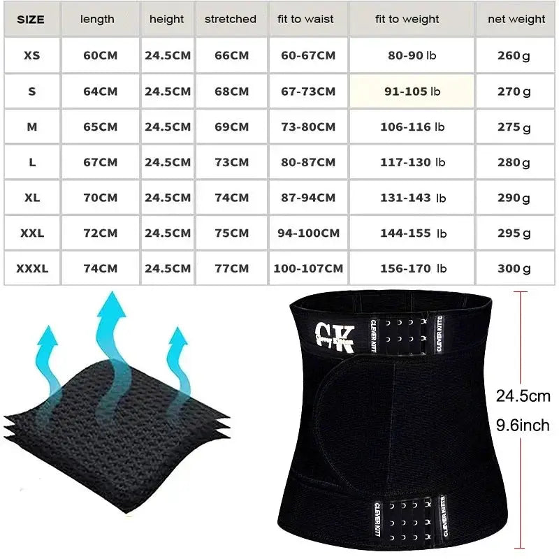 Mens Slimming Waist Trainer Belt Effective Body Shaper