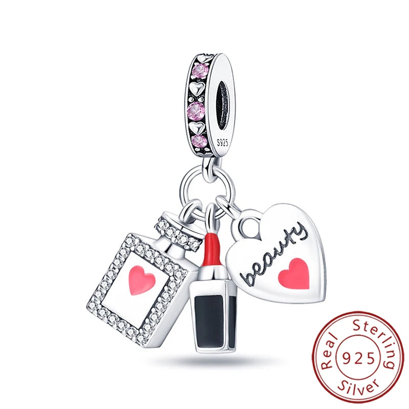 Charm Sterling Silver Luminous Firefly