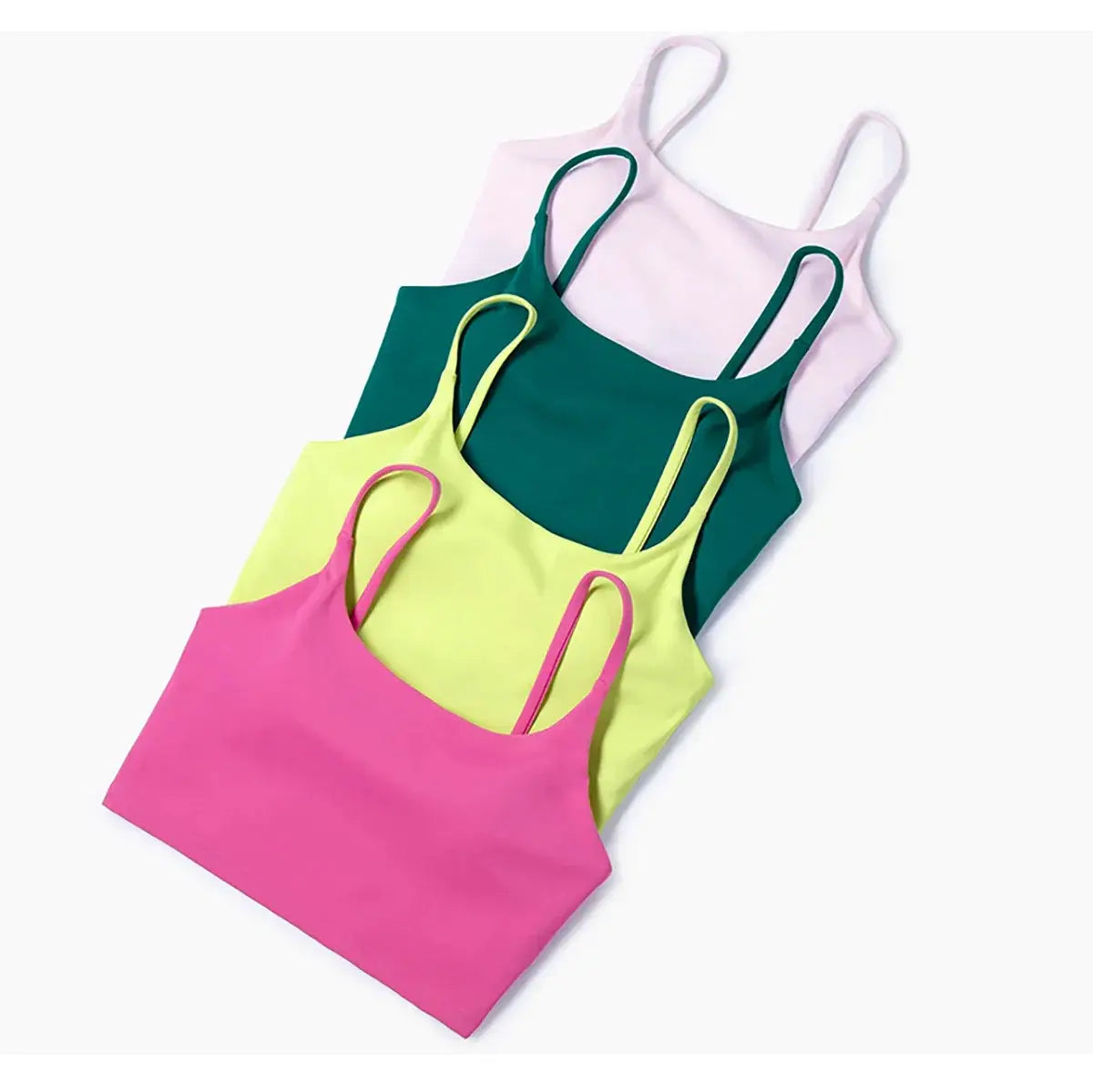 High Stretch Yoga Tank Tops With Suspenders For Women