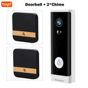 Tuya 1080P WiFi Doorbell Never Miss A Visitor Alexa Google Home Compatible