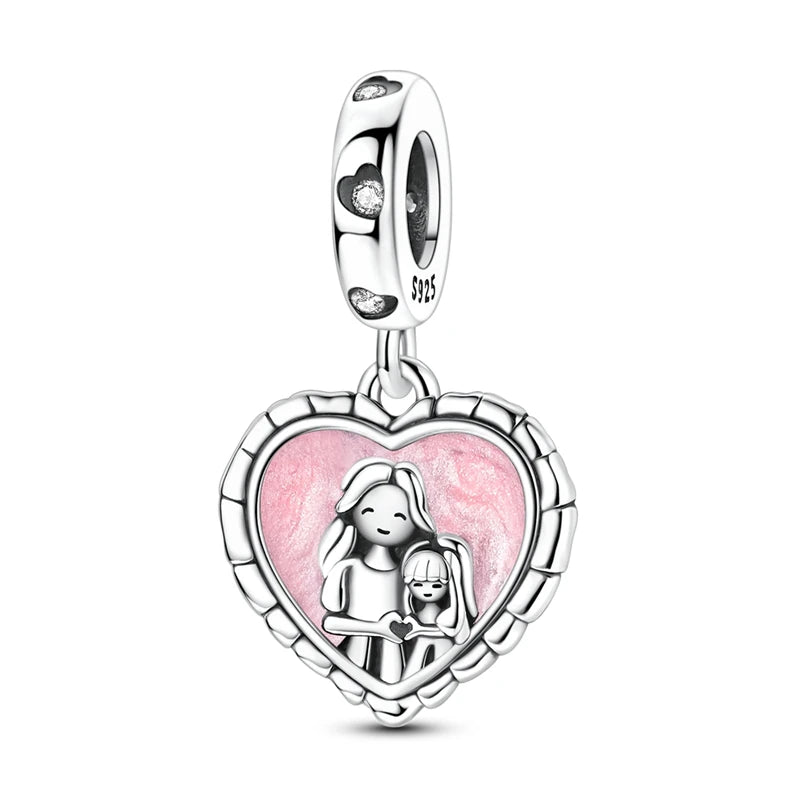 Charm Sterling Silver Mother's Day