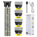 Retro T9 Original Haircutting Machine Set Jackets Trimmer Men's Electric Shaver Male Lence Pro Barber Shaver for Sensitive Areas