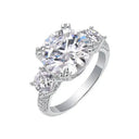 Elegant Moissanite Cocktail Ring