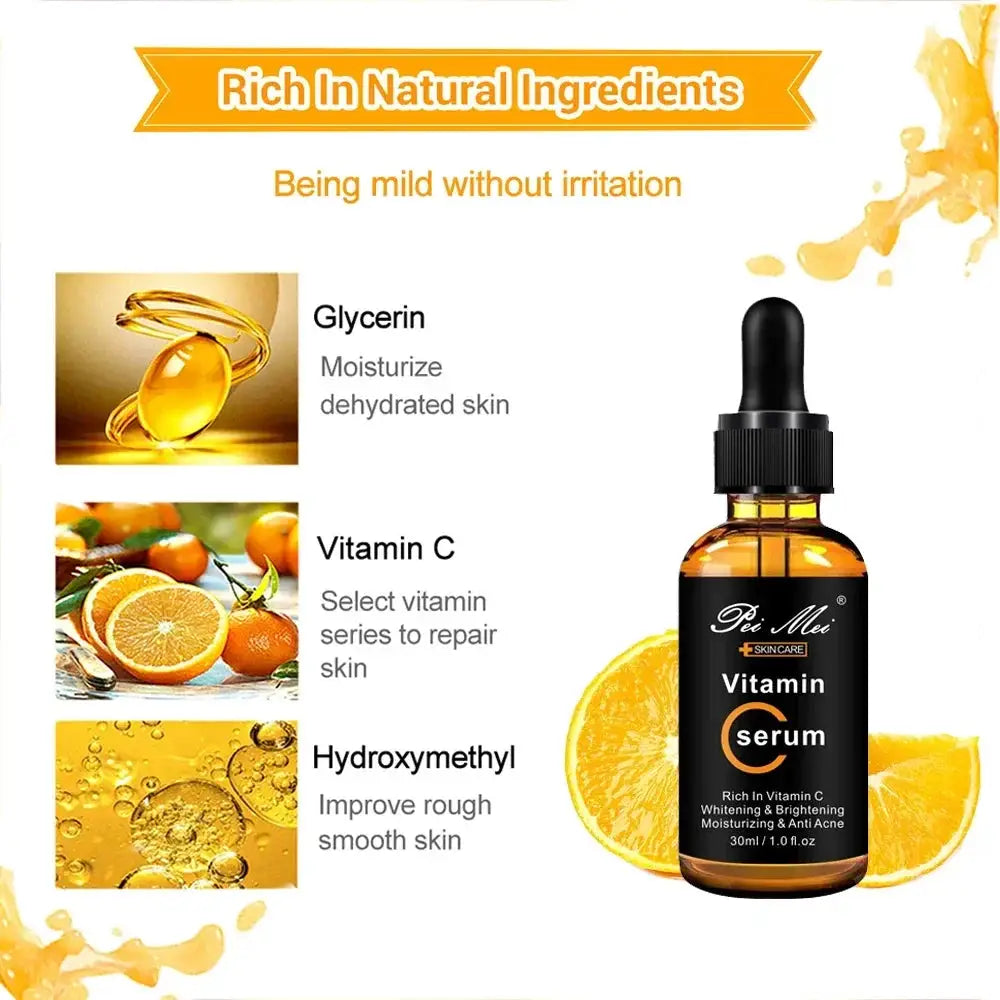 Vitamin C Facial Serum 30ml Skincare Brighten Skin
