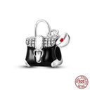 Sterling Silver Heels Lipstick Camera