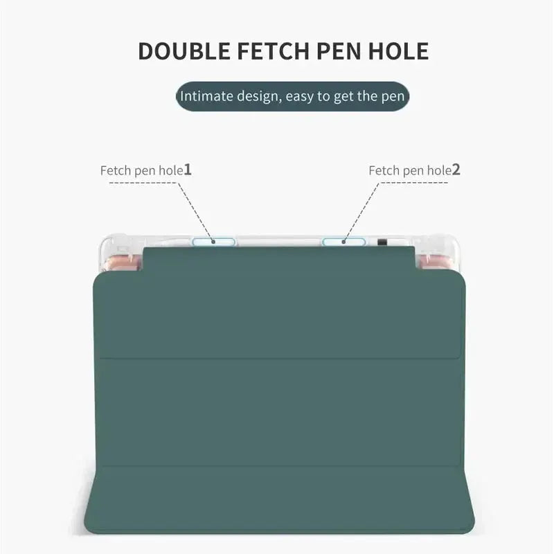 Shockproof iPad Case with Pencil Holder for Custom Setups — product view 14