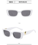 Retro Rectangle Sunglasses Women Brand Designer Vintage Classic