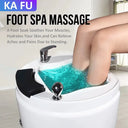 Luxury Massage Foot Bath Basin Electric Spa Footbath Basin with Surging Pump & Shower Head - Relaxation Detoxification Foot Bath