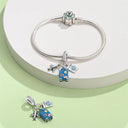 Sterling Silver Colorful Travel Luggage