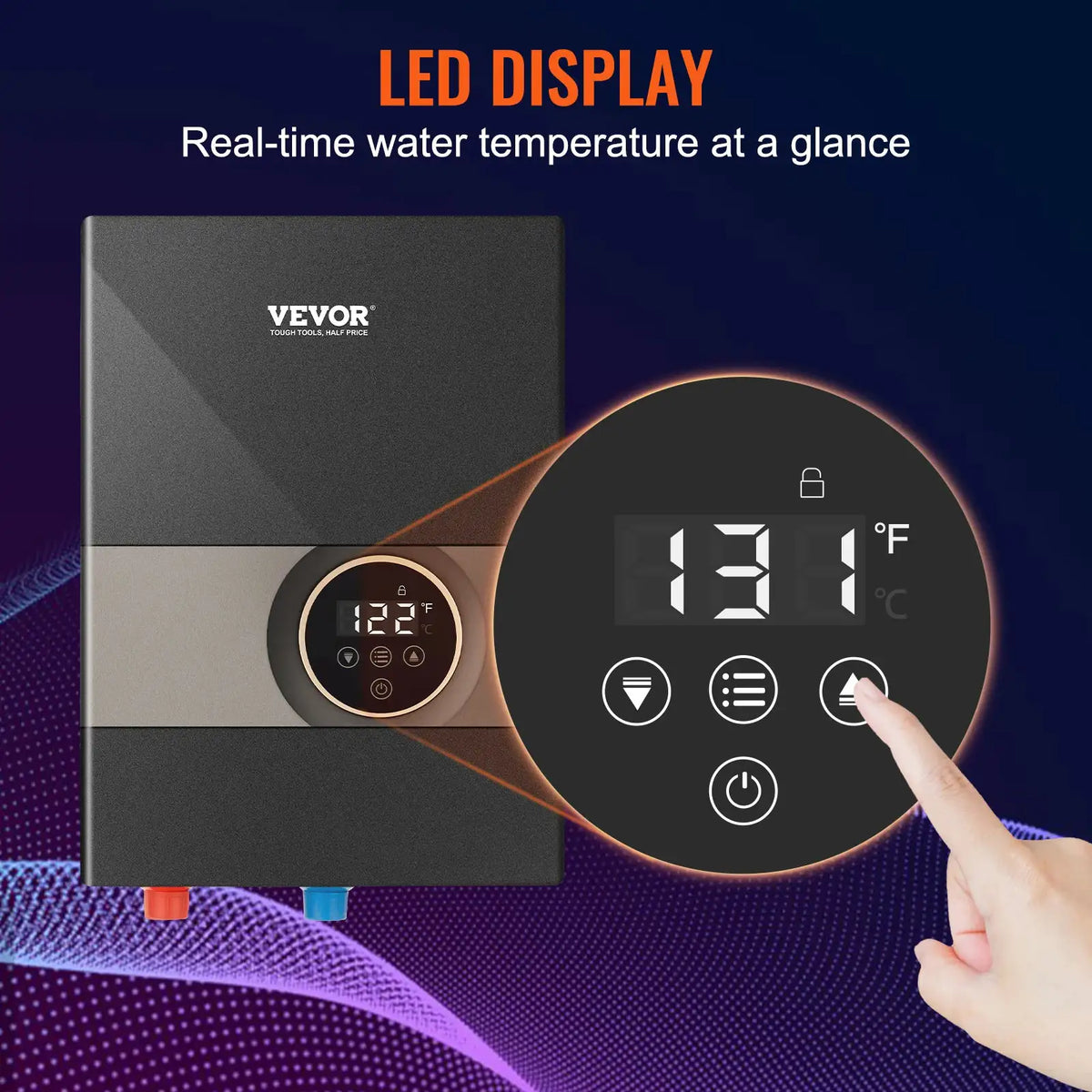SucceBuy Instant Water Heater On Demand Electric Water Boiler — product view 5
