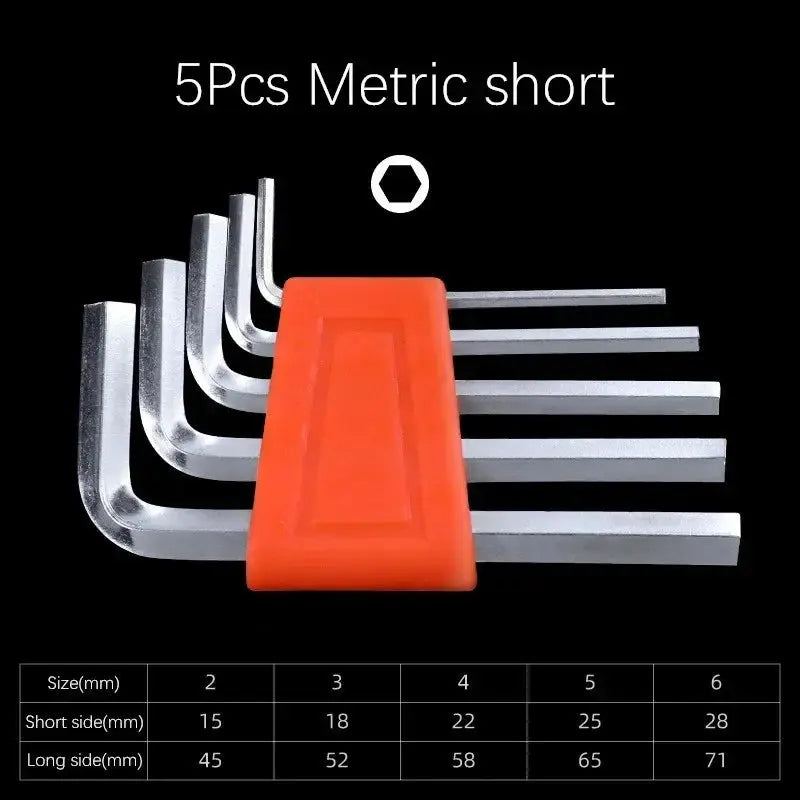 5 8 11 Pcs Metric Allen Wrench Set Home Hand Tool Kit