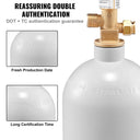 SucceBuy Lbs Tank Aluminum Gas Cylinder Brand Cylinder with Gray