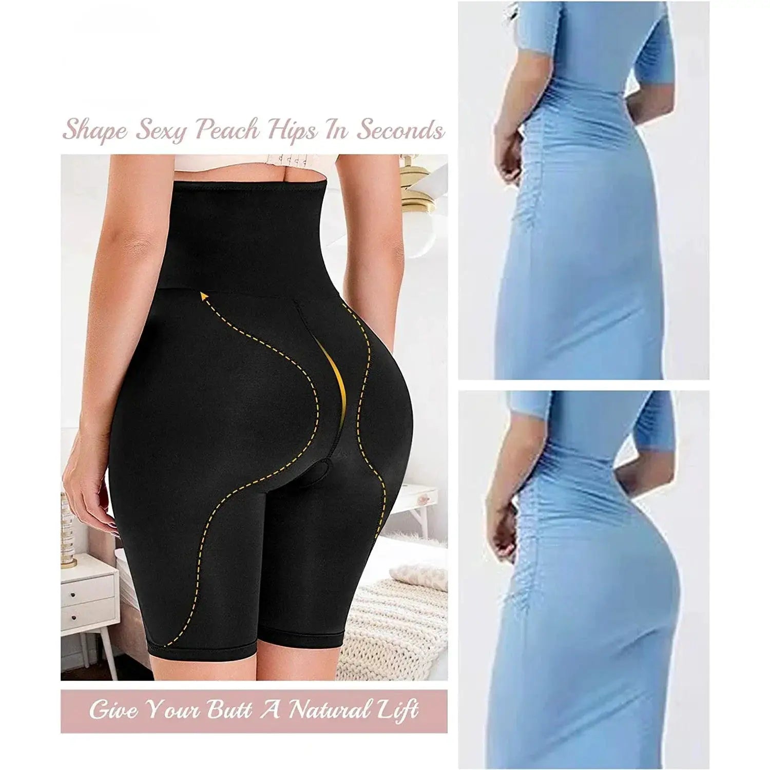 Women's Butt Lifter Hip Pads Shapewear For Curves Support