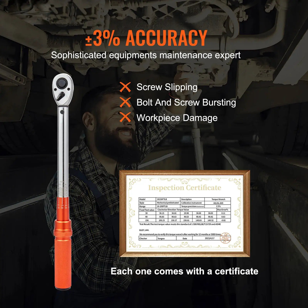 Precision Dual Range Torque Wrench — product image 2