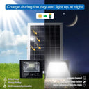 Dual Head Solar LED Garden Wall Light