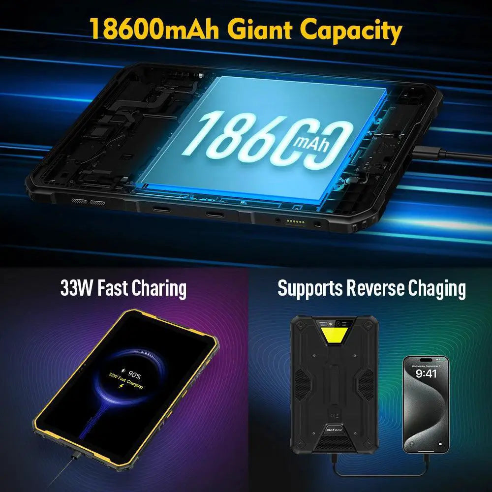 Ulefone Armor Pad 2 Rugged 11 Inch 2K Tablet 18600mAh