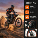 Xtion 2000W Fat Tire Electric Dirt Bike