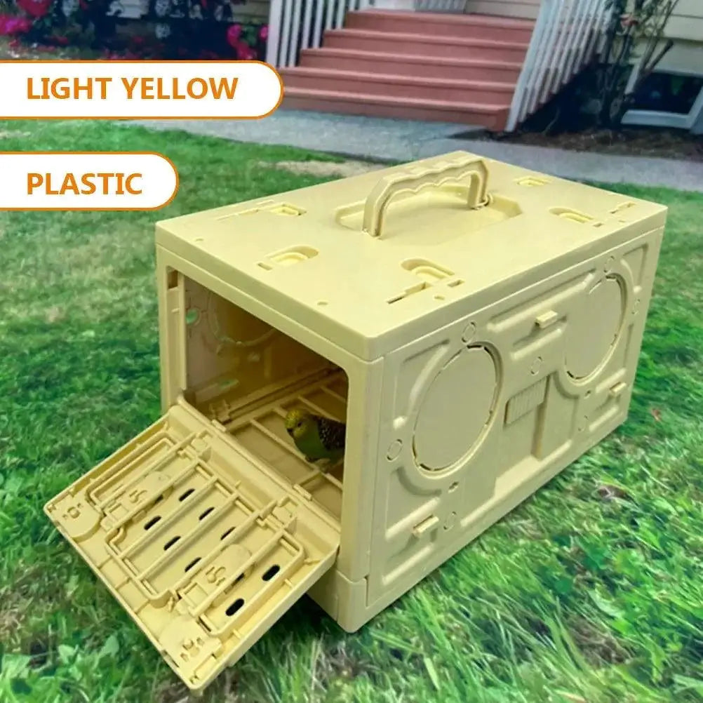 Plastic Pigeon Carrier Cage Portable Travel Nest Box