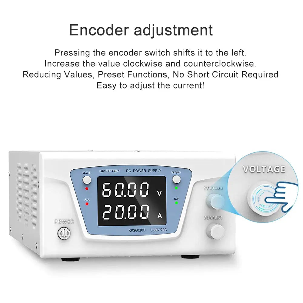 Adjustable Digital DC Power Supply — product view 3