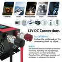 Pure Sine Wave Car Power Inverter DC To AC
