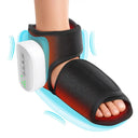 Portable Air Compression  Ankle Foot Massager 4 Intensity Airbag Levels Foot Massage Device Heated Ankle Wrap