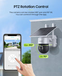 SHIWOJIA 5W 4G Solar Camera Wifi TUYA Smart Outdoor Camera
