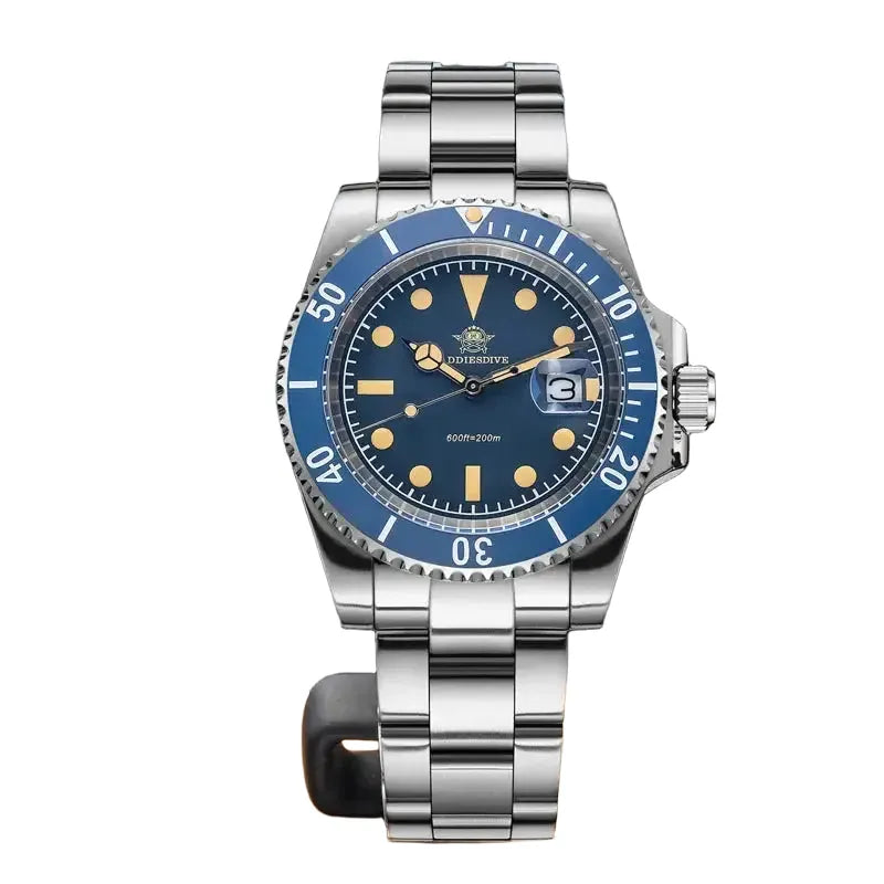 Mens Quartz Watch With Steel Band — product view 1