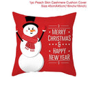 Cozy Merry Christmas Cushion Cover for Holiday Decor Gifts