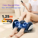 Super 3D Roller Electric Foot Massager Heating Vibration Massager Squeeze Kneading Plantar Legs Relaxation Muscles Anti-fatigue