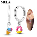Maula Hoop Earrings Sterling Silver