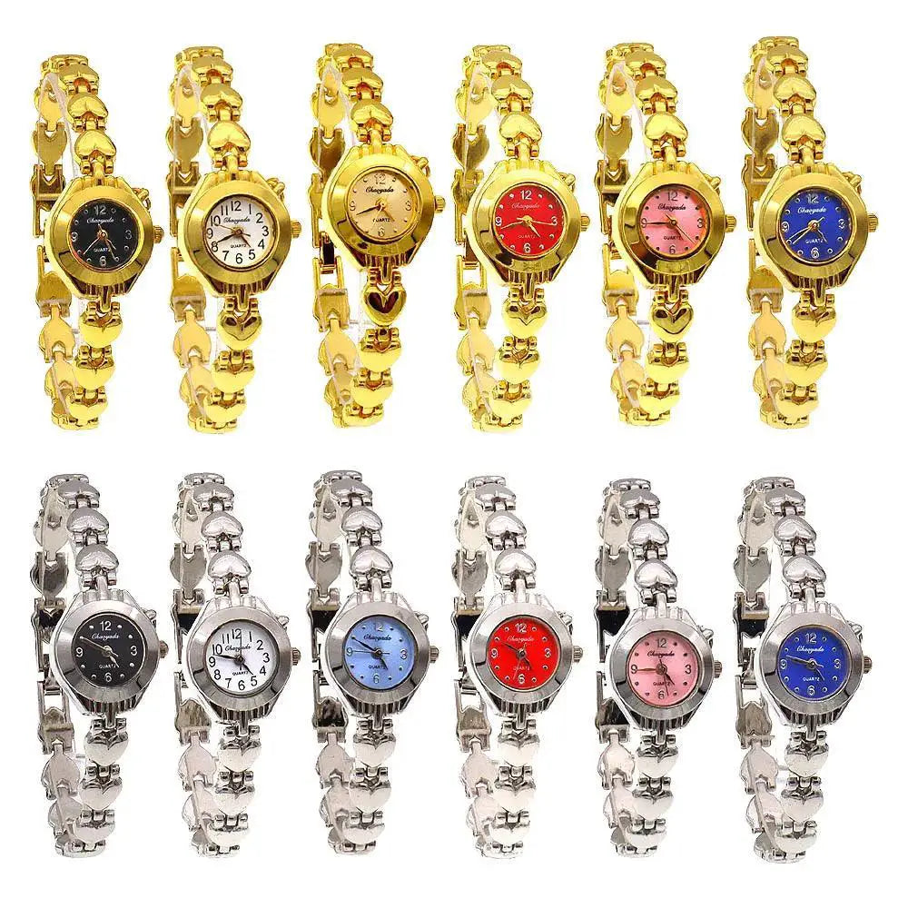 Luxurious Womens Bracelet Watch Elegant Quartz Timepiece