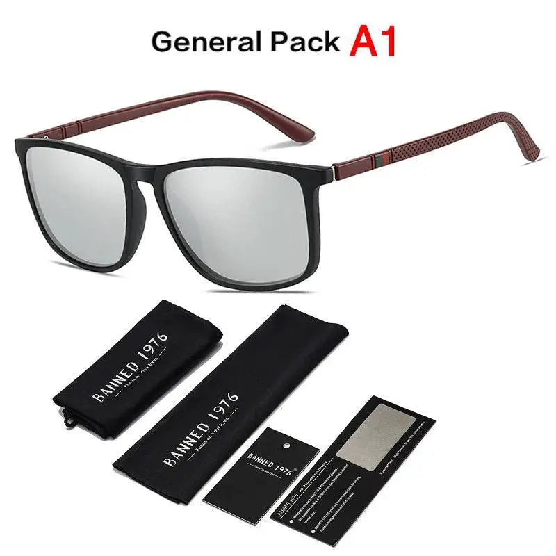 Unisex TR90 Polarized Sunglasses UV400 Protection Lens