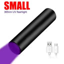 365nm UV Flashlight Rechargeable Pet Urine Detector