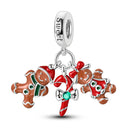 Charm Silver Plated Christmas Winter