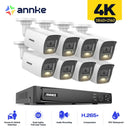 Annke 8MP 4K PoE Security Camera Kit