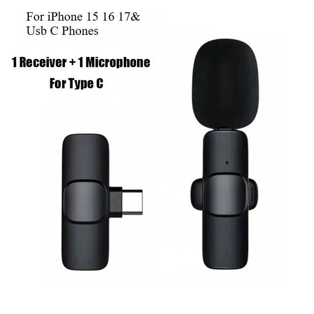 Basix Wireless Lav Mic - Noise Cancel Vlog Set — product view 12