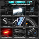 Obx Ebike - All Terrain Fat Tire Travel