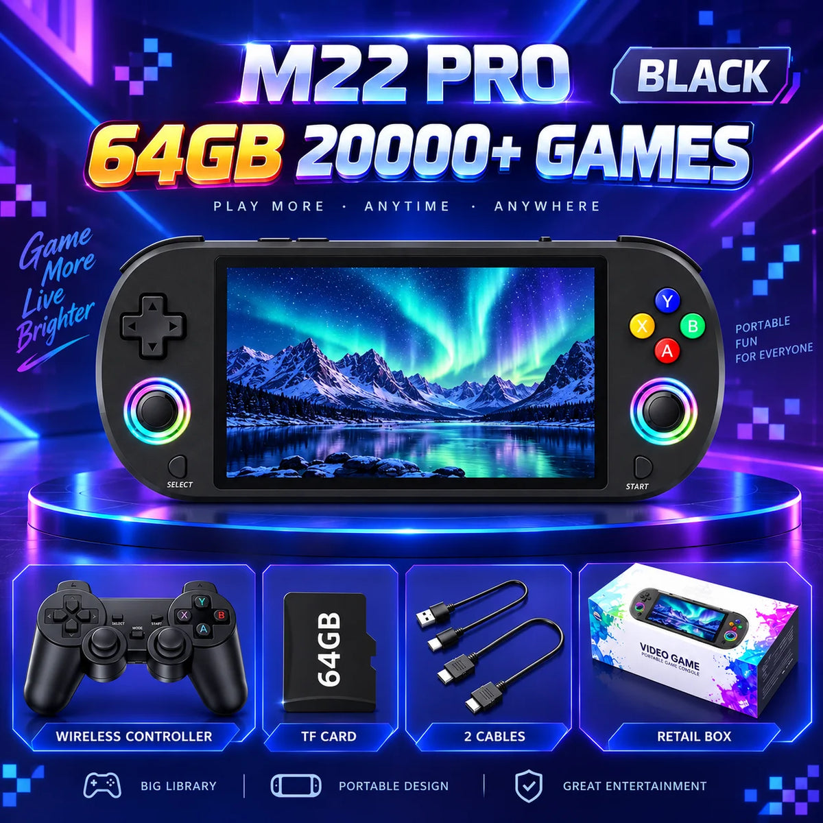 128GB M22 Pro Portable Handheld