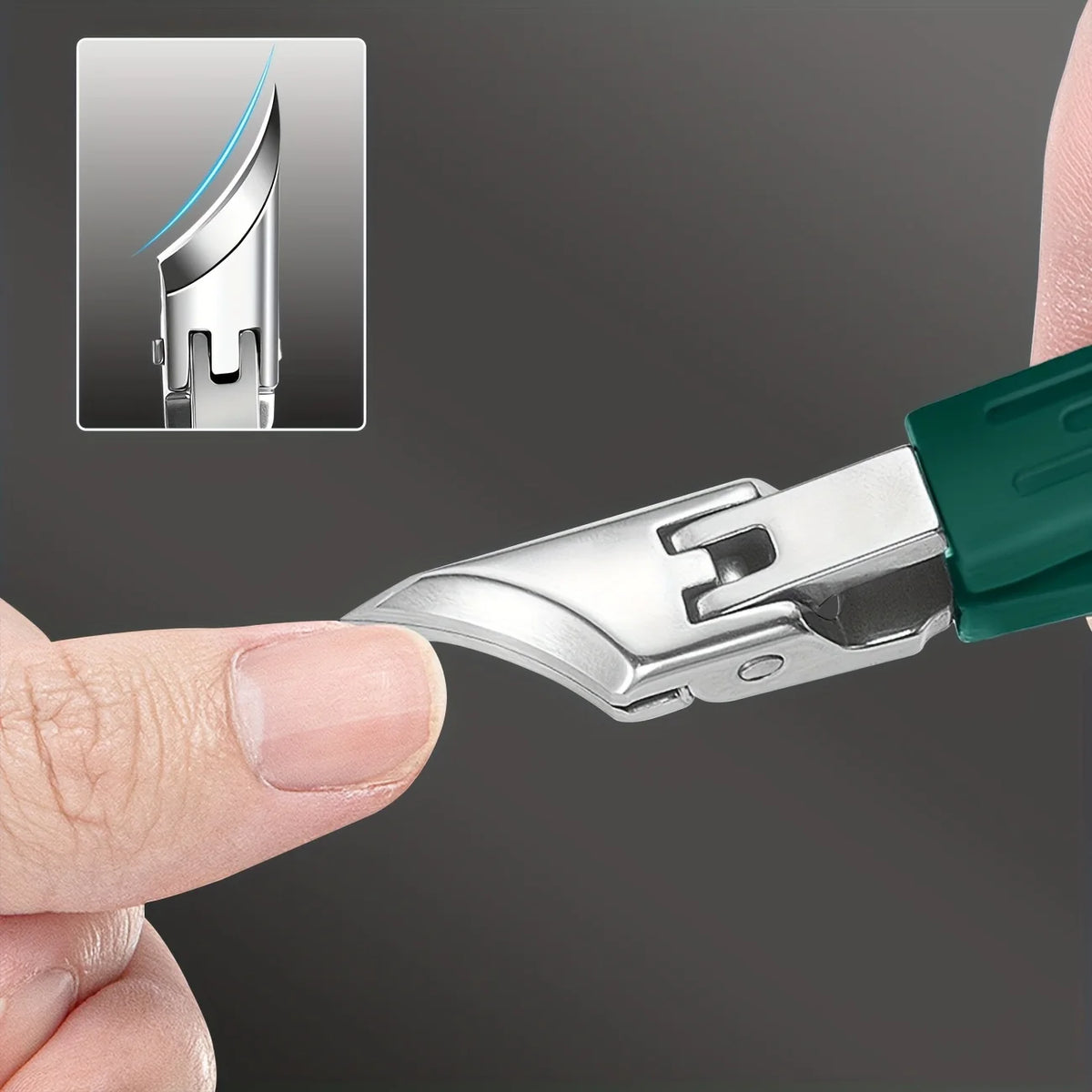 Stainless Angled Ingrown Nail Trimmer