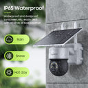 SHIWOJIA 5W 4G Solar Camera Wifi TUYA Smart Outdoor Camera