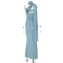 Elegant Evening Gown for Halter Neck
