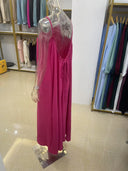 Women Strapless Backless Maxi Dress Sleepwear Loungewear Casual Loose Fit Summer