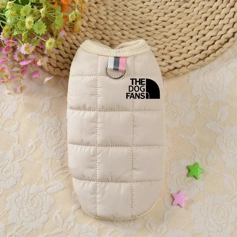 Pink Winter Dog Vest Coat For Small Medium Dogs Cozy Stylish