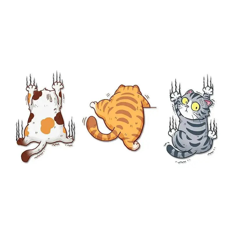 Funny Climbing Cat Car Stickers Creative Animal Decals