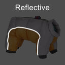 Winter Dog Coat: Waterproof Reflective Clothing for Dogs