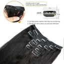 Doreen Brazilian Remy Clip-in Hair Extensions Seamless Luxury