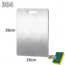 Thickened Stainless Steel Cutting Board Titanium Steel Antibacterial 316