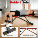 Multifunctional Foldable Dumbbell Bench Adjustable Home Gym Bench