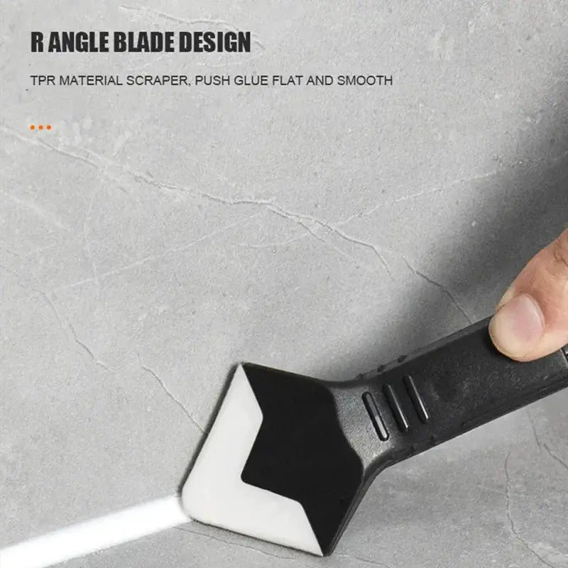 5 In 1 Silicone Scraper Sealant Remover Tool Set Pro Grade