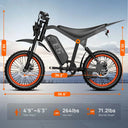 Urlife Adult Off Road Electric Bike
